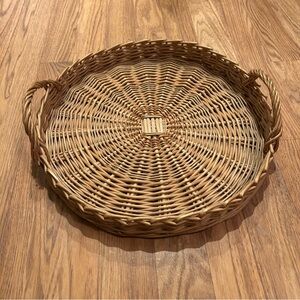 ‼️Wicker Basket Tray‼️